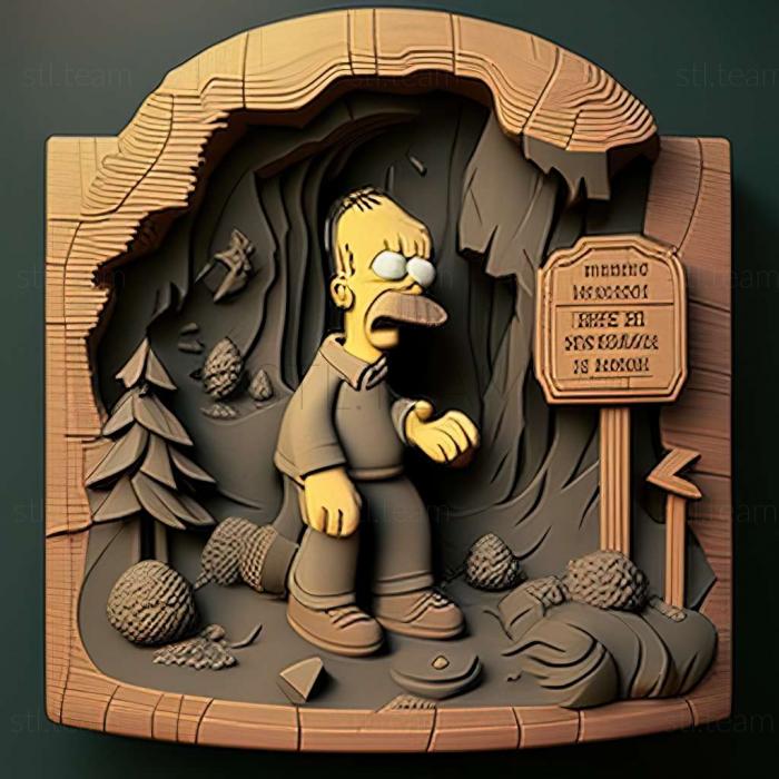 3D model The Simpsons Tapped Out game (STL)